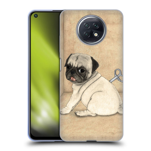 Barruf Dogs Pug Toy Soft Gel Case for Xiaomi Redmi Note 9T 5G