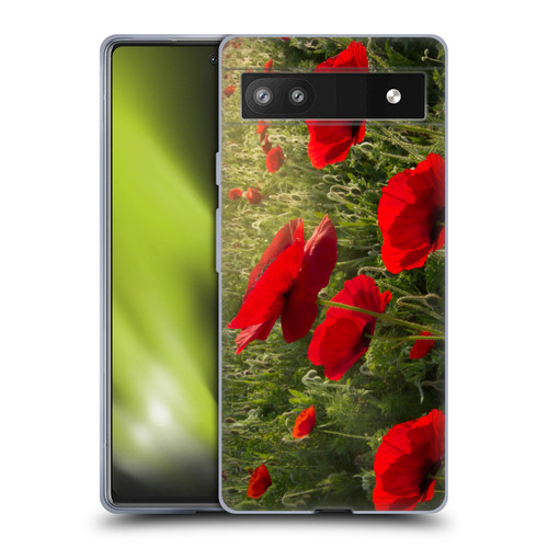 Celebrate Life Gallery Florals Waiting For The Morning Soft Gel Case for Google Pixel 6a