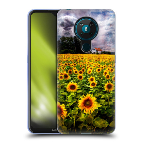 Celebrate Life Gallery Florals Dreaming Of Sunflowers Soft Gel Case for Nokia 5.3
