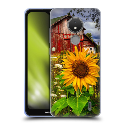Celebrate Life Gallery Florals Barn Meadow Flowers Soft Gel Case for Nokia C21