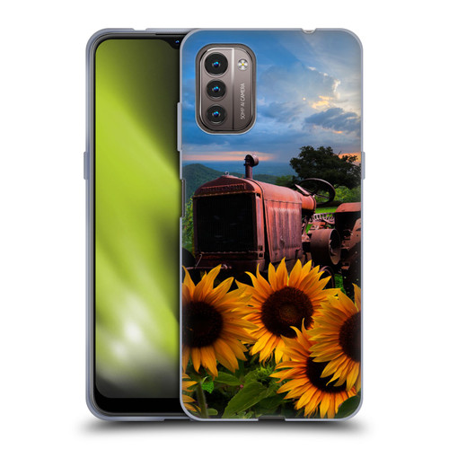 Celebrate Life Gallery Florals Tractor Heaven Soft Gel Case for Nokia G11 / G21