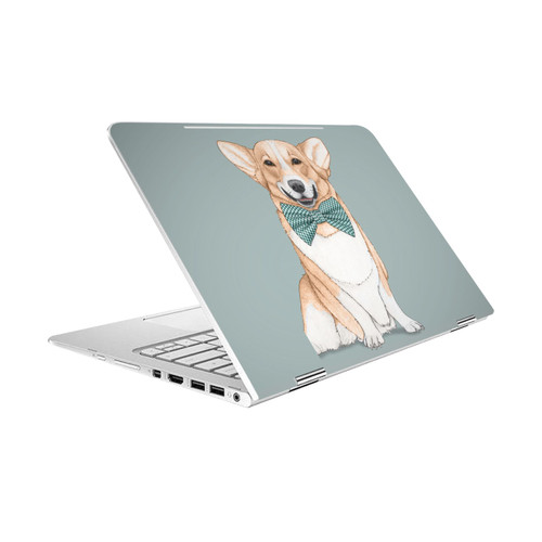 Barruf Dogs Corgi Vinyl Sticker Skin Decal Cover for HP Spectre Pro X360 G2