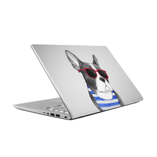 Barruf Dogs Frenchie Summer Style Vinyl Sticker Skin Decal Cover for Asus Vivobook 14 X409FA-EK555T