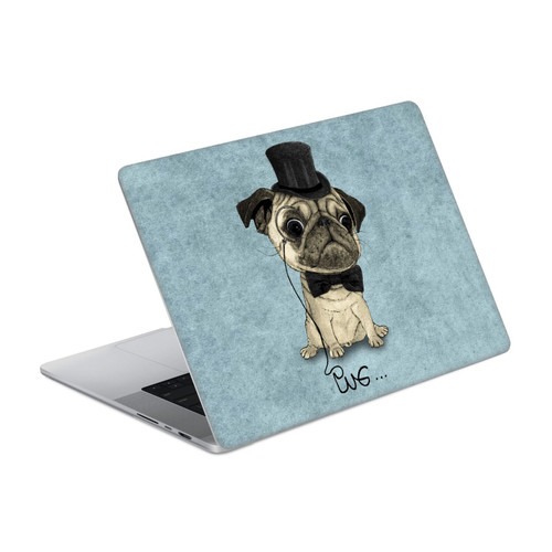 Barruf Dogs Gentle Pug Vinyl Sticker Skin Decal Cover for Apple MacBook Pro 14" A2442 / A3426 / A3427