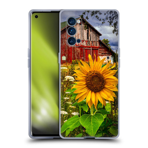 Celebrate Life Gallery Florals Barn Meadow Flowers Soft Gel Case for OPPO Reno 4 Pro 5G