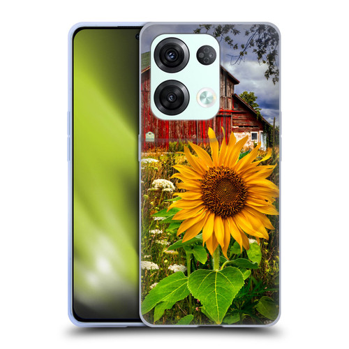 Celebrate Life Gallery Florals Barn Meadow Flowers Soft Gel Case for OPPO Reno8 Pro