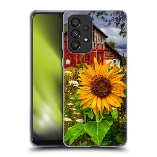 Celebrate Life Gallery Florals Barn Meadow Flowers Soft Gel Case for Samsung Galaxy A33 5G (2022)