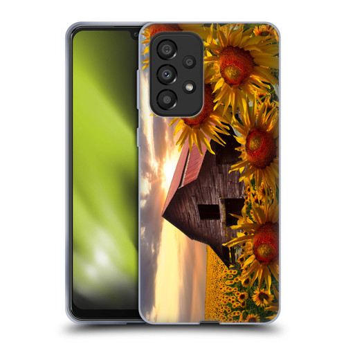 Celebrate Life Gallery Florals Sunflower Dance Soft Gel Case for Samsung Galaxy A33 5G (2022)