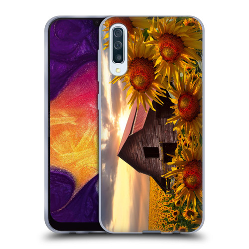 Celebrate Life Gallery Florals Sunflower Dance Soft Gel Case for Samsung Galaxy A50/A30s (2019)