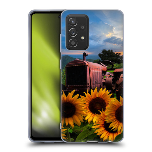 Celebrate Life Gallery Florals Tractor Heaven Soft Gel Case for Samsung Galaxy A52 / A52s / 5G (2021)