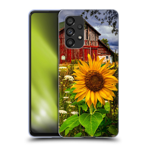 Celebrate Life Gallery Florals Barn Meadow Flowers Soft Gel Case for Samsung Galaxy A53 5G (2022)