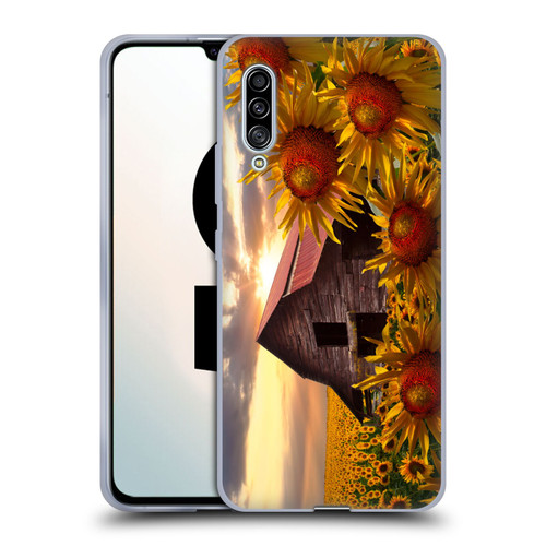 Celebrate Life Gallery Florals Sunflower Dance Soft Gel Case for Samsung Galaxy A90 5G (2019)