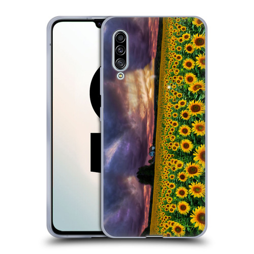 Celebrate Life Gallery Florals Stormy Sunrise Soft Gel Case for Samsung Galaxy A90 5G (2019)