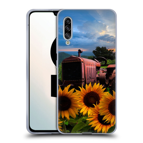 Celebrate Life Gallery Florals Tractor Heaven Soft Gel Case for Samsung Galaxy A90 5G (2019)