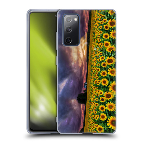 Celebrate Life Gallery Florals Stormy Sunrise Soft Gel Case for Samsung Galaxy S20 FE / 5G