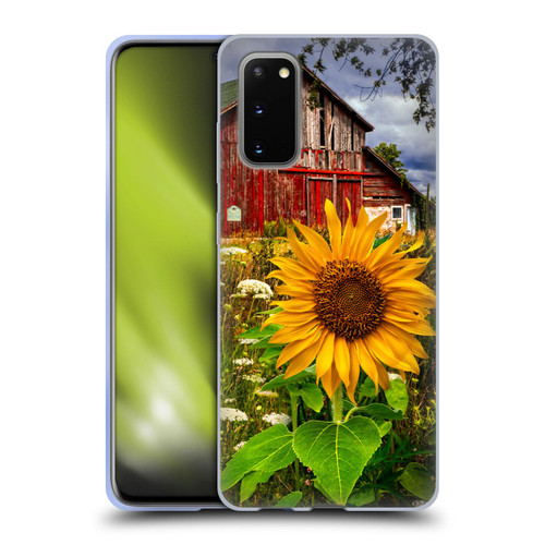 Celebrate Life Gallery Florals Barn Meadow Flowers Soft Gel Case for Samsung Galaxy S20 / S20 5G