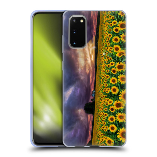 Celebrate Life Gallery Florals Stormy Sunrise Soft Gel Case for Samsung Galaxy S20 / S20 5G