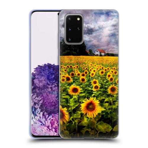 Celebrate Life Gallery Florals Dreaming Of Sunflowers Soft Gel Case for Samsung Galaxy S20+ / S20+ 5G