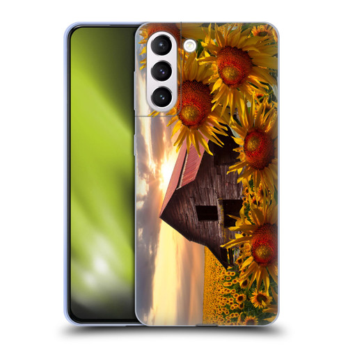 Celebrate Life Gallery Florals Sunflower Dance Soft Gel Case for Samsung Galaxy S21+ 5G
