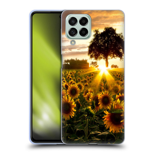 Celebrate Life Gallery Florals Fields Of Gold Soft Gel Case for Samsung Galaxy M53 (2022)