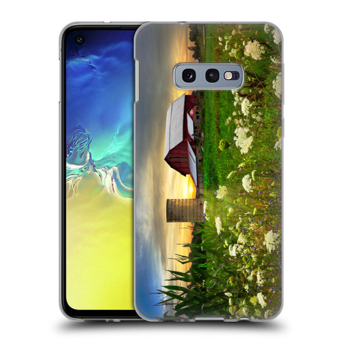 Celebrate Life Gallery Florals Sunset Lace Pastures Soft Gel Case for Samsung Galaxy S10e
