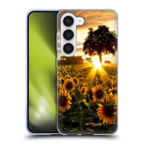 Celebrate Life Gallery Florals Fields Of Gold Soft Gel Case for Samsung Galaxy S23 5G