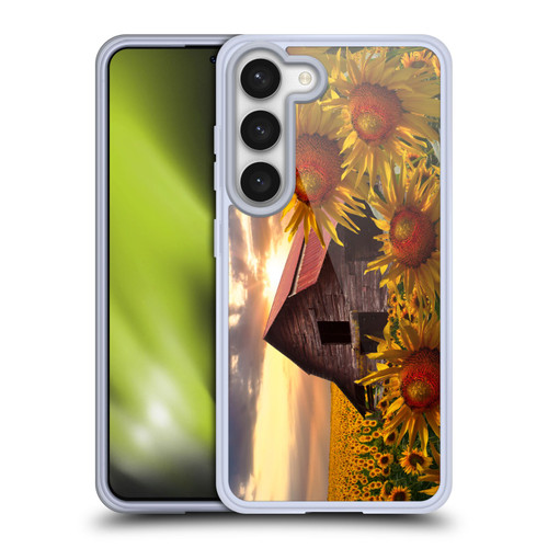 Celebrate Life Gallery Florals Sunflower Dance Soft Gel Case for Samsung Galaxy S23 5G