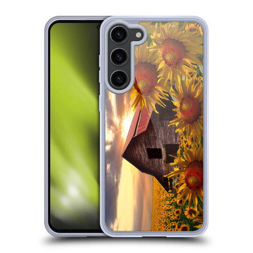 Celebrate Life Gallery Florals Sunflower Dance Soft Gel Case for Samsung Galaxy S23+ 5G