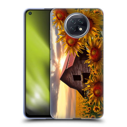 Celebrate Life Gallery Florals Sunflower Dance Soft Gel Case for Xiaomi Redmi Note 9T 5G