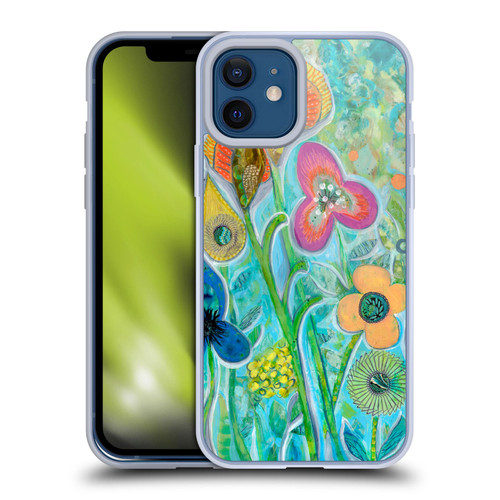 Wyanne Nature Garden Wildflowers Soft Gel Case for Apple iPhone 12 / iPhone 12 Pro