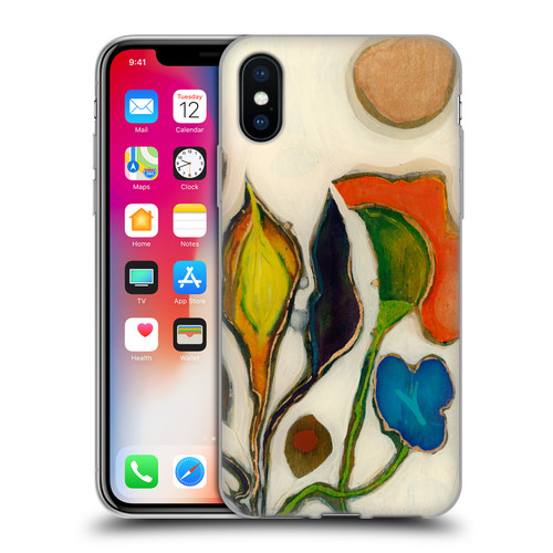 Wyanne Nature Artist Flowers Soft Gel Case for Apple iPhone X / iPhone XS