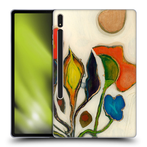 Wyanne Nature Artist Flowers Soft Gel Case for Samsung Galaxy Tab S8 Plus