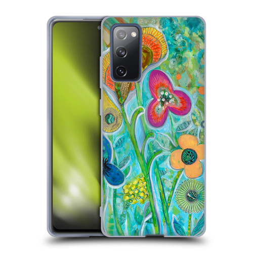 Wyanne Nature Garden Wildflowers Soft Gel Case for Samsung Galaxy S20 FE / 5G