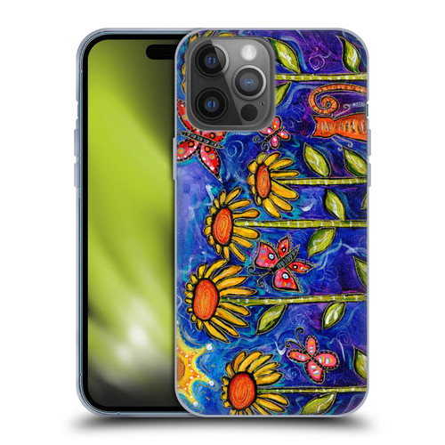 Wyanne Nature 2 Sundown Sunflowers Soft Gel Case for Apple iPhone 14 Pro Max