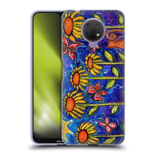 Wyanne Nature 2 Sundown Sunflowers Soft Gel Case for Nokia G10