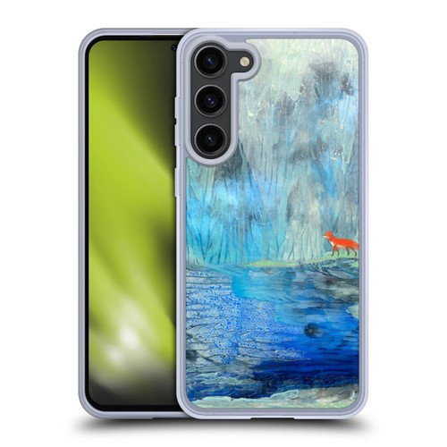 Wyanne Nature 2 Red Fox Blue River Soft Gel Case for Samsung Galaxy S23+ 5G