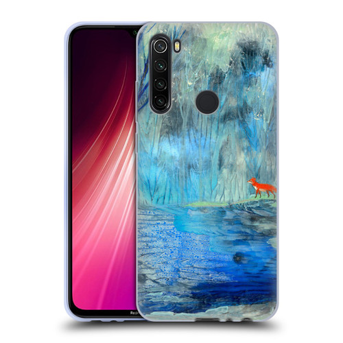 Wyanne Nature 2 Red Fox Blue River Soft Gel Case for Xiaomi Redmi Note 8T