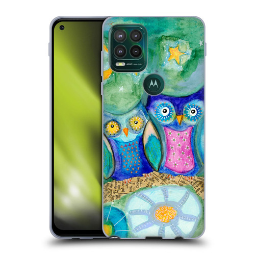 Wyanne Owl Pair of Birds Soft Gel Case for Motorola Moto G Stylus 5G 2021