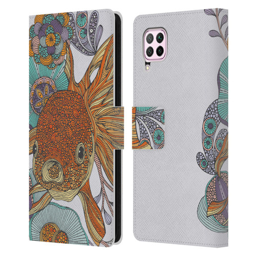 Valentina Animals And Floral Little Fish Leather Book Wallet Case Cover For Huawei Nova 6 SE / P40 Lite