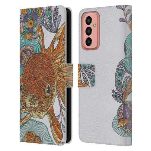 Valentina Animals And Floral Little Fish Leather Book Wallet Case Cover For Samsung Galaxy M13 (2022)