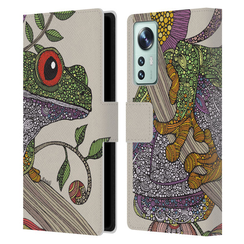 Valentina Animals And Floral Phileus Frog Leather Book Wallet Case Cover For Xiaomi 12