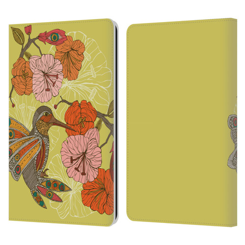 Valentina Birds Hummingbird Flower Leather Book Wallet Case Cover For Amazon Kindle Paperwhite 1 / 2 / 3