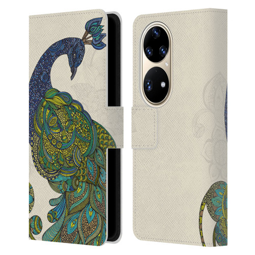 Valentina Birds Eva Leather Book Wallet Case Cover For Huawei P50 Pro