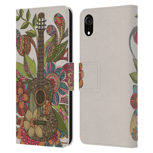 Valentina Bloom Ever Guitar Leather Book Wallet Case Cover For Apple iPhone XR