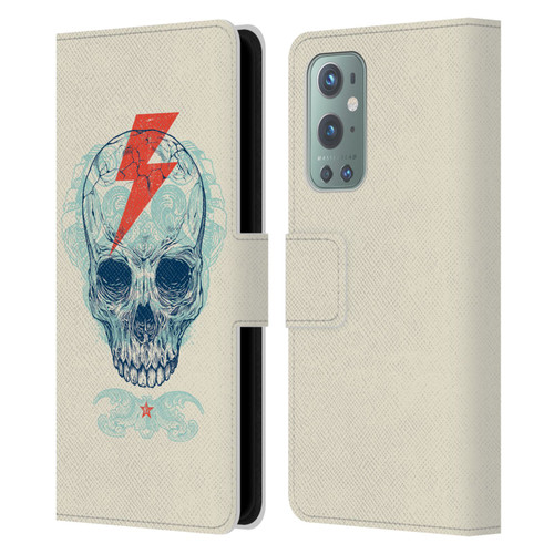 Rachel Caldwell Illustrations Bolt Leather Book Wallet Case Cover For OnePlus 9