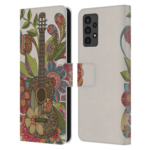 Valentina Bloom Ever Guitar Leather Book Wallet Case Cover For Samsung Galaxy A13 (2022)