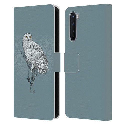 Rachel Caldwell Illustrations Key Holder Leather Book Wallet Case Cover For OnePlus Nord 5G