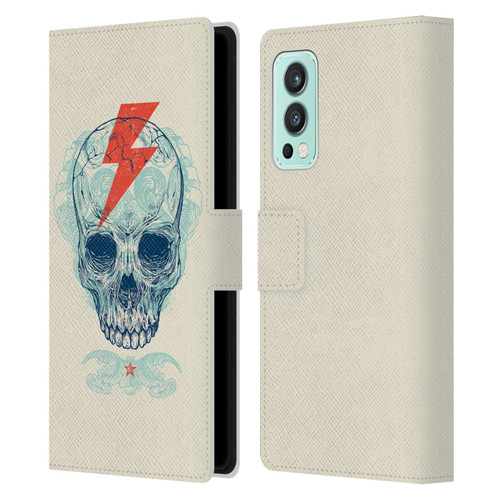 Rachel Caldwell Illustrations Bolt Leather Book Wallet Case Cover For OnePlus Nord 2 5G