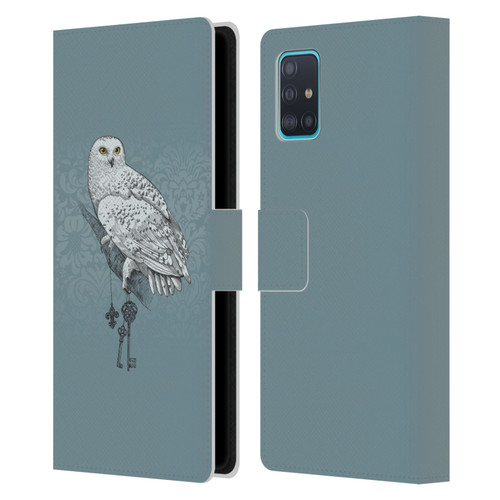 Rachel Caldwell Illustrations Key Holder Leather Book Wallet Case Cover For Samsung Galaxy A51 (2019)