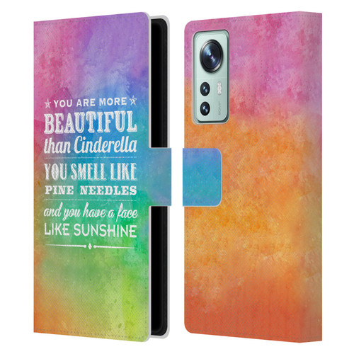 Rachel Caldwell Illustrations You Are More Leather Book Wallet Case Cover For Xiaomi 12